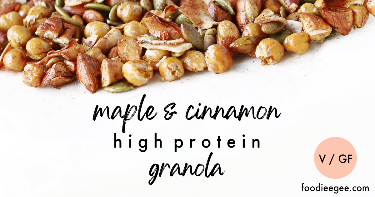 Protein Granola Cereal Clusters (Vegan, Gluten Free, GrainFree)